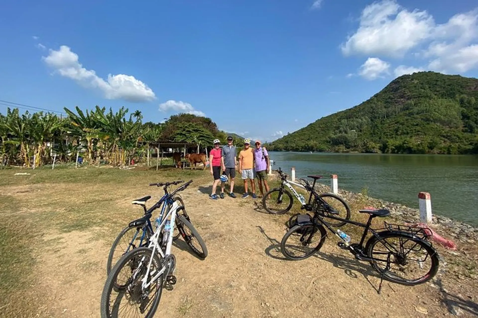 Dalat to Nha Trang Cycling Tour via Lak Lake 2 Days